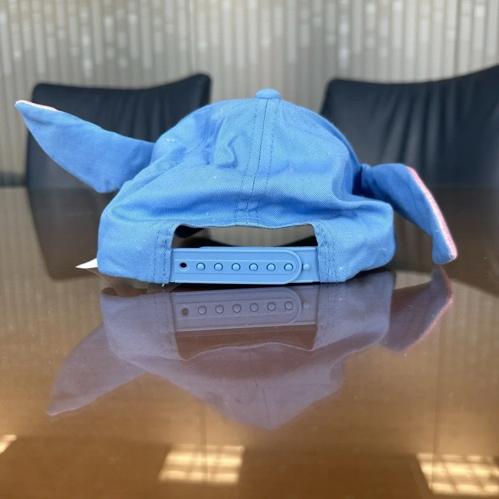 Disney Lilo and Stitch Hat Blue Baseball Cap Strap Back Adjustable Youth